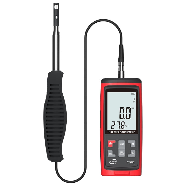 Anemometro digitale portatile a filo caldo LCD BENETECH GT8616, GT8616 Hot Wire Anemometer Anemometro digitale portatile a filo caldo LCD BENETECH GT8616, GT8616 Hot Wire Anemometer